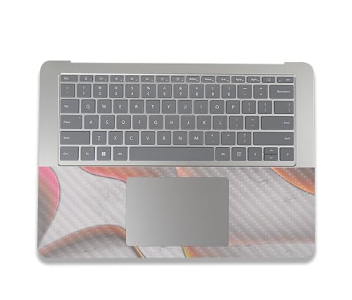 Image of MightySkins Carbon Fiber Skin Compatible with Microsoft Surface Laptop Studio 2 (2023) Full Wrap Kit - Bubble Marble | Protective, Durable Textured Carbon Fiber Finish | Made in The USA
