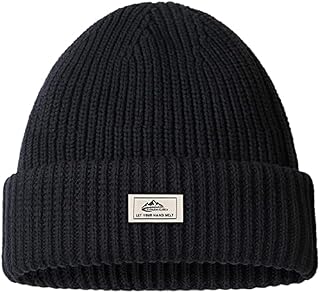 Augcomre Beanies for Men Black Skullies Knit Winter Stocking Hats Balaclava Skull Cap
