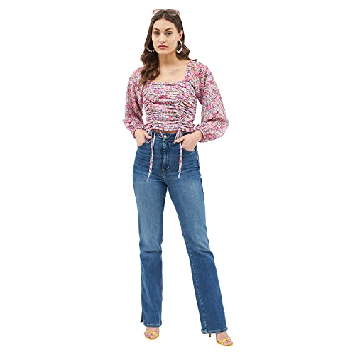 Image of Harpa Women's Floral Fitted TOP