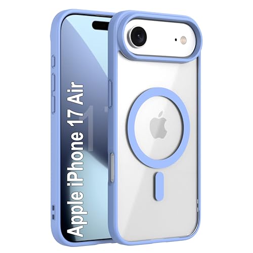 Image of amazon basics Back Case Cover for iPhone 17 Air | Scratch-Resistant Back Cover | Sierra Blue