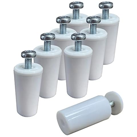 8 Topes Persiana Blanco de 40mm para Persianas Enrollables Cover