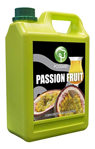 Possmei Flavored Syrup, Passion Fruit, 5.5 Pound