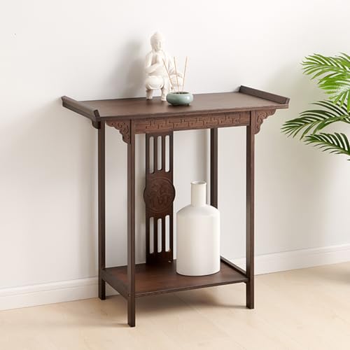 Table de prière et de méditation pour autel bouddhiste de salon 80cm - 2