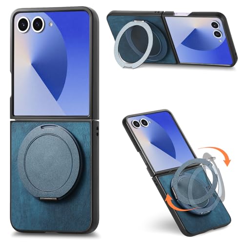 Coque Galaxy Z Flip 7 haut de gamme FGXZZJ Bleu premium
