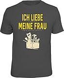 Photo Gallery empireposter maglietta con scritta "ich liebe meine frau - werkstatt - fun shirt größe l - 100 ./. cotone Photo Gallery empireposter maglietta con scritta "ich liebe meine frau - werkstatt - fun shirt größe l - 100 ./. cotone
