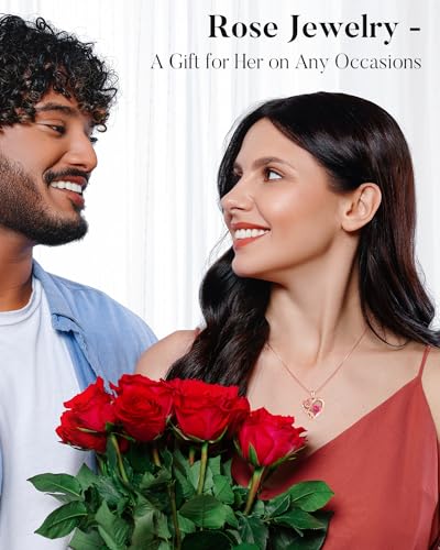 Infinity-Rose-Flower-Heart-Necklaces-for-Women-925-Sterling-Silver-Anniversary-Jewelry-for-Her-Love-Gifts-for-Wife-Sister-Grandma-Mom-Mothers-Day-Valentines-Birthday-Christmas-Rose-Gold-Birthstone