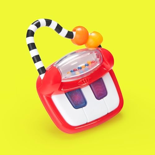 Sassy Keyboard Classics Developmental Toy β 3+ Months Baby-Sized Piano with a Handle for Music On The Go- Batteries Included - 4