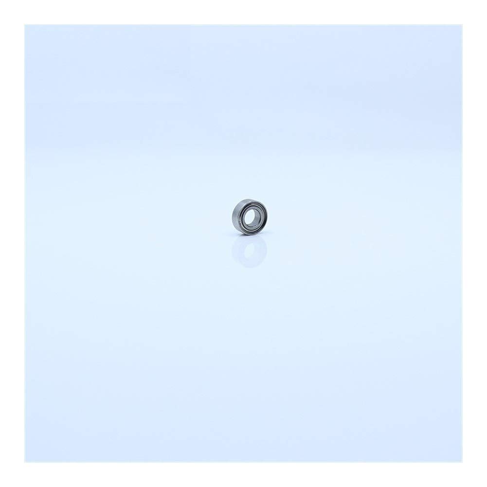 ZBJGBUIA SMR72ZZ Single Row Ball Bearing ABEC-1 5PCS 2 * 7 3 mm Miniature Stainless Steel Bearings S MR72 ZZ