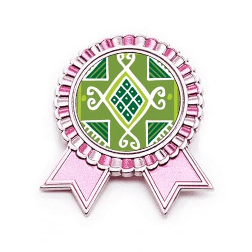 Broche totems du Mexique PineFruit en métal robuste taille M avec fermoir de sécurité