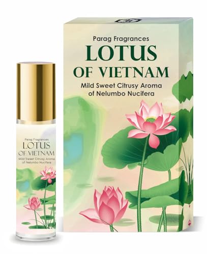 Image of Parag Fragrances Alcohol Free & Long Lasting Attar Perfume Roll-On 6ml (Lotus of Vietnam)