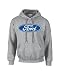 Ford Oval Hooded Sweatshirt Hoody-sportsgray-medium