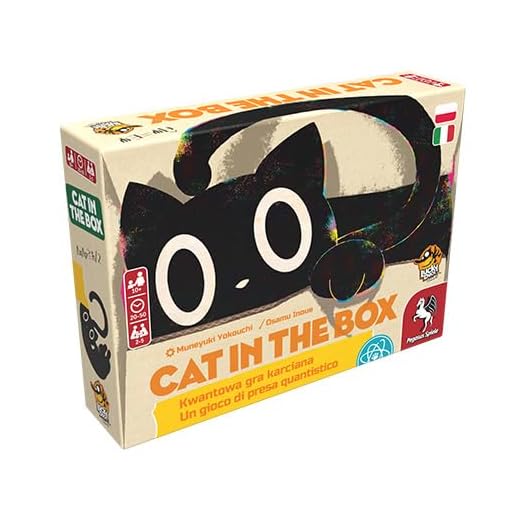 LUCKY DUCK GAMES - Cat in the Box | Versione Italiana | Gioco di Carte | Gioco da Tavolo | Età 10+ | 2-5 Giocatori | 20-50 minuti