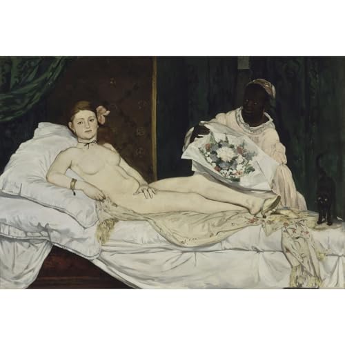 Olympia de Manet giclée roulée ARTICULOZY reproduction d'art