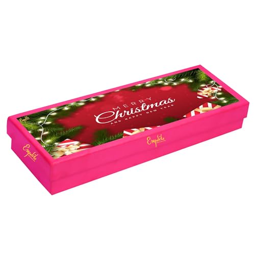 Image of Expelite Merry Christams And New Year Chocolate Gift For Girl Friend - 10 PC Happy Near Year Gift for Employees