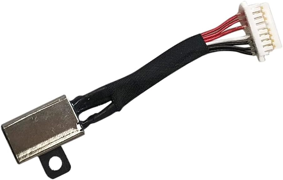 Laptop DC in Power Jack Cable Replacement for Dell Inspiron 13-7000/15-5000/15 7000 Series P57G 0JDX1R Laptop DC in Power Jack Cable Charging Port 450.07R03.0001 450.07R03.0021