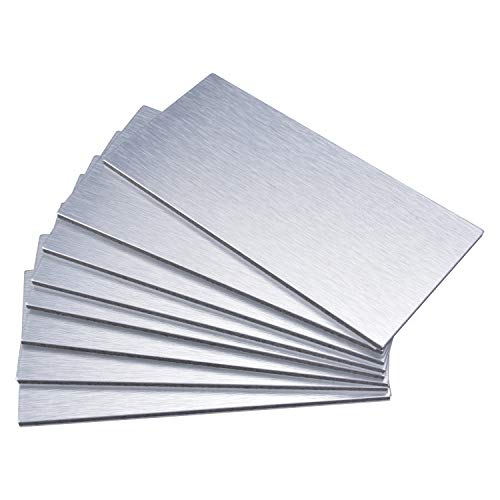 Lk 80Pcs Premium Self-Adhesive Metal Tiles - Peel And Stick Backsplash Tiles For Kitchen, 12"X12", Silver #TOP1
