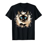 Photo Gallery gatto siamese grafico carino gatto siamese amante animale gattino maglietta Photo Gallery gatto siamese grafico carino gatto siamese amante animale gattino maglietta