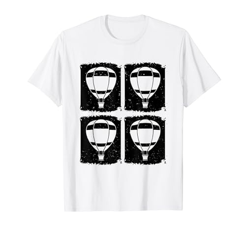 Globo de aire caliente Globo de aire caliente Retro Globo Camiseta