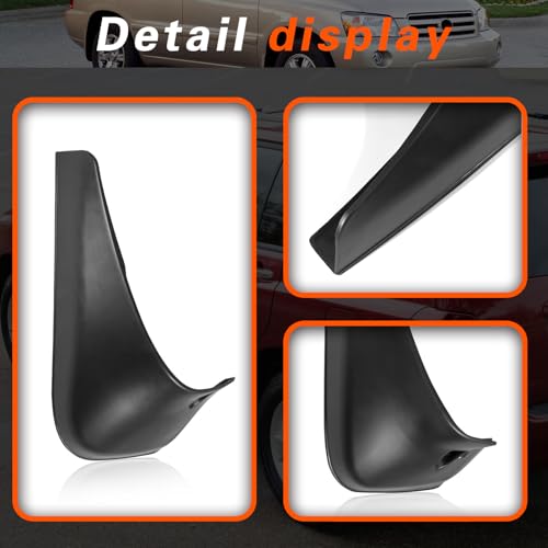 Image of 2003 Highlander Mud Flaps Mud Guards Compatible with Toyota Highlander 2003-2006 Splash Guard No Drilling Required All Weather Mudflaps(Set of 4)
