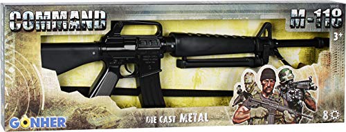 Gonher M-118 Rifle, 8 tiros, Negro