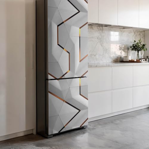 Pegatinas de nevera 60x180 cm antiarañazos e impermeables para transformar cocinas anticuadas 4