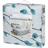 Quilts for Twin Bed Daphne Bedspreads Soft Bed Summer Quilt Lightweight Microfiber Bedspread-Modern Style Pattern Coverlet for All Season - 2 Piece (1 Quilt, 1 Pillow Sham)