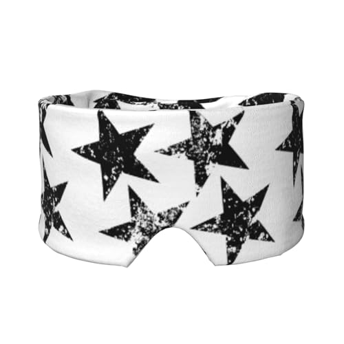 Orejeras opacas con estampado de estrellas, bloqueo de ruido, para adultos, niños, hombres y mujeres