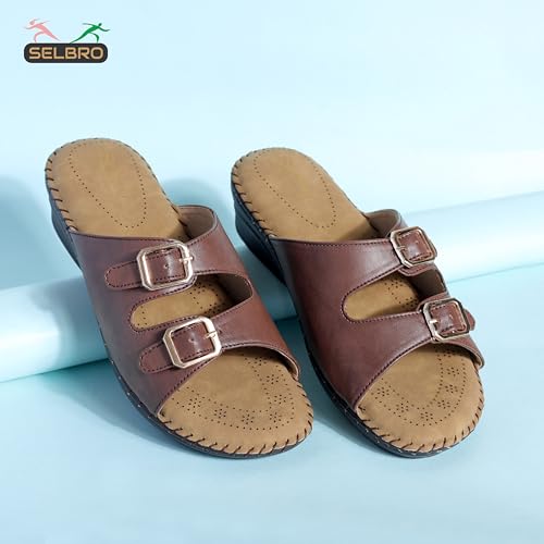 Image of SELBRO Doctor Orthopaedic, Extra soft | Ortho Care Comfortable Slippers For Women & Girls | Weightless | Padded Soft Insole For Boost Comfort & Relief | Best For Joint & Knee Pain DR107