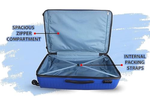 Image of American Tourister Kamiliant 79 Cm 4W Hard Spinner,Light Weight Strolly /Luggage /Trolley Bag (Blue)