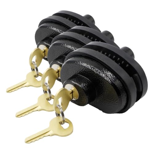 Image of RioRand Keyed Alike Trigger Lock, Adjustable Gun Safety Lock with 2 Brass Spare Keys, Compatible with Pistols, Rifles and Shotguns for Home & Range Secure Storage