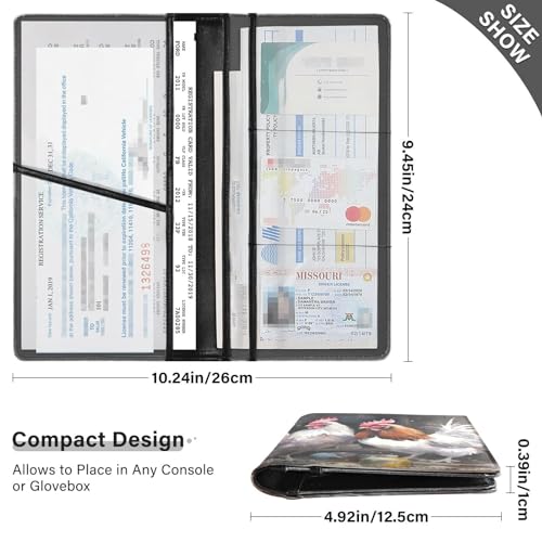Organizador de Documentos para Auto Multicolor miniatura 3