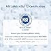 Filterlogic UKF8001 Replacement for EveryDrop® Filter 4, Whirlpool® EDR4RXD1, Maytag® 4396395, UKF8001AXX-200, UKF8001AXX-750, 46-9006, Puriclean II, FL-RF07, Refrigerator Water Filter, Pack of 3