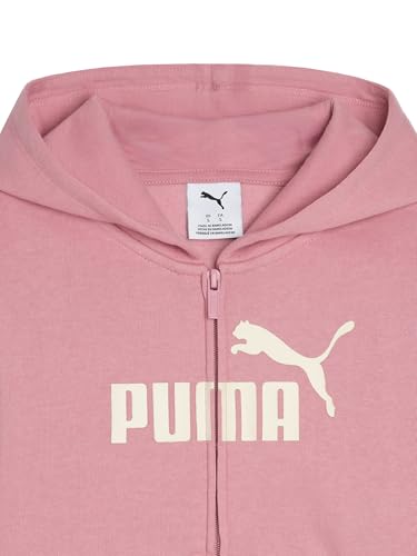 Image of PUMA Girls' Core Logo Zip Up Hoodie