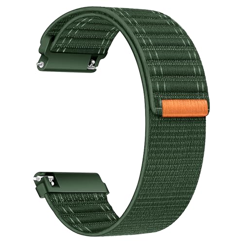 Image of ACM Watch Strap Soft Nylon 22mm compatible with Universal 22mm Size Replacement Strap Smartwatch Sports Band