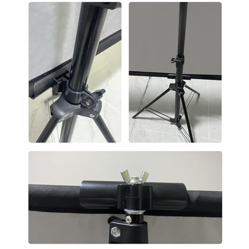 Pantalla portátil con trípode para proyector 84 pulg miniatura 7