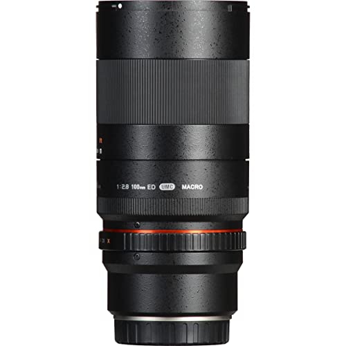Rokinon 100mm F2.8 Full Frame Macro Lens for Canon EF
