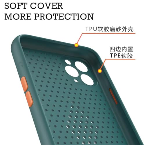 Coque iPhone 11 respirante maille anti-surchauffe noire