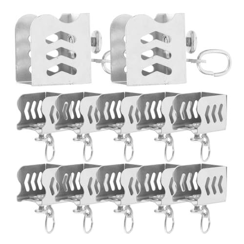 Yardwe �X�e�����X���J�[�e�����[���G���h�L���b�v 12�Z�b�g ���� �����`�g���b�N�Ή� �ϐH���ɗǂ����p�V�䃌�[���X�g�b�p�[ �ƒ�p��