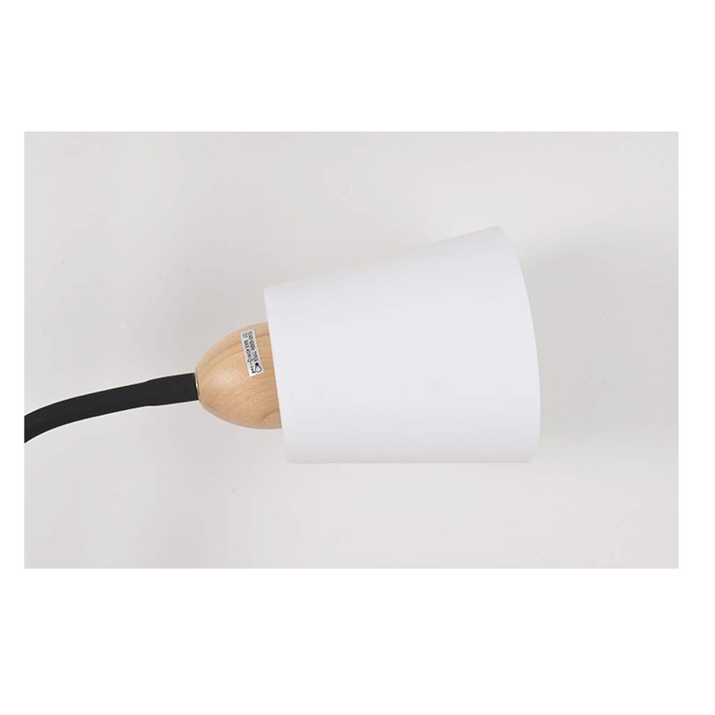 MYBA Lampada da Terra Lampada da Terra in Ferro Lampada a Doppia Testa Lampada da Lettura orientabile Adatto for Soggiorno Studio Camera da Letto Lampada da Terra a LED piantana