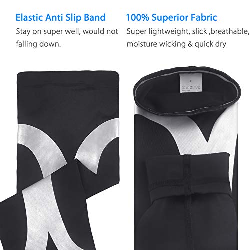 SHINYMOD Arm Sleeves for Men & Women Sun Protection Cooling Tattoo Cover Warmer - Thumbnail 3