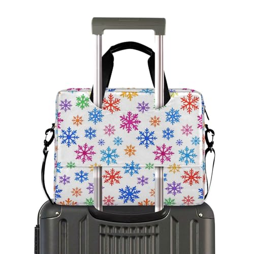 Funda para portátil blanca con asa y correa 15.6 pulgadas miniatura 4