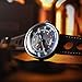 Imagen de Cadola Reloj automático RPM de 44 mm para hombre con correa de cuero CD-1055