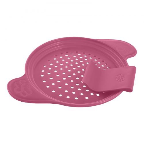 Muxel Spätzlewunder die Alternative für Spätzlebrett, Hobel Spätzlepresse mit Schaber, flieder