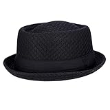 Sombrero Pork Pie Hombre Mujer - Gorro de Sol Fedora Primavera/Verano
