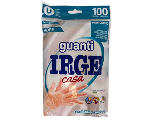 Pack de 400 Piezas Guantes Desechables de plástico Transparente,Guantes para cocinar en Barbacoa, para el Hogar, baño, para la Limpieza de la Cocina