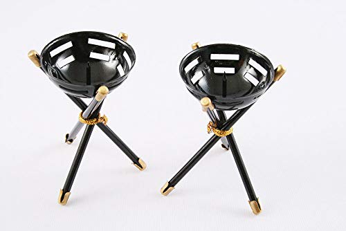 神棚用神具「かがり火:2.5寸/1対」〈高さ7.5cm 径:4.5cm〉