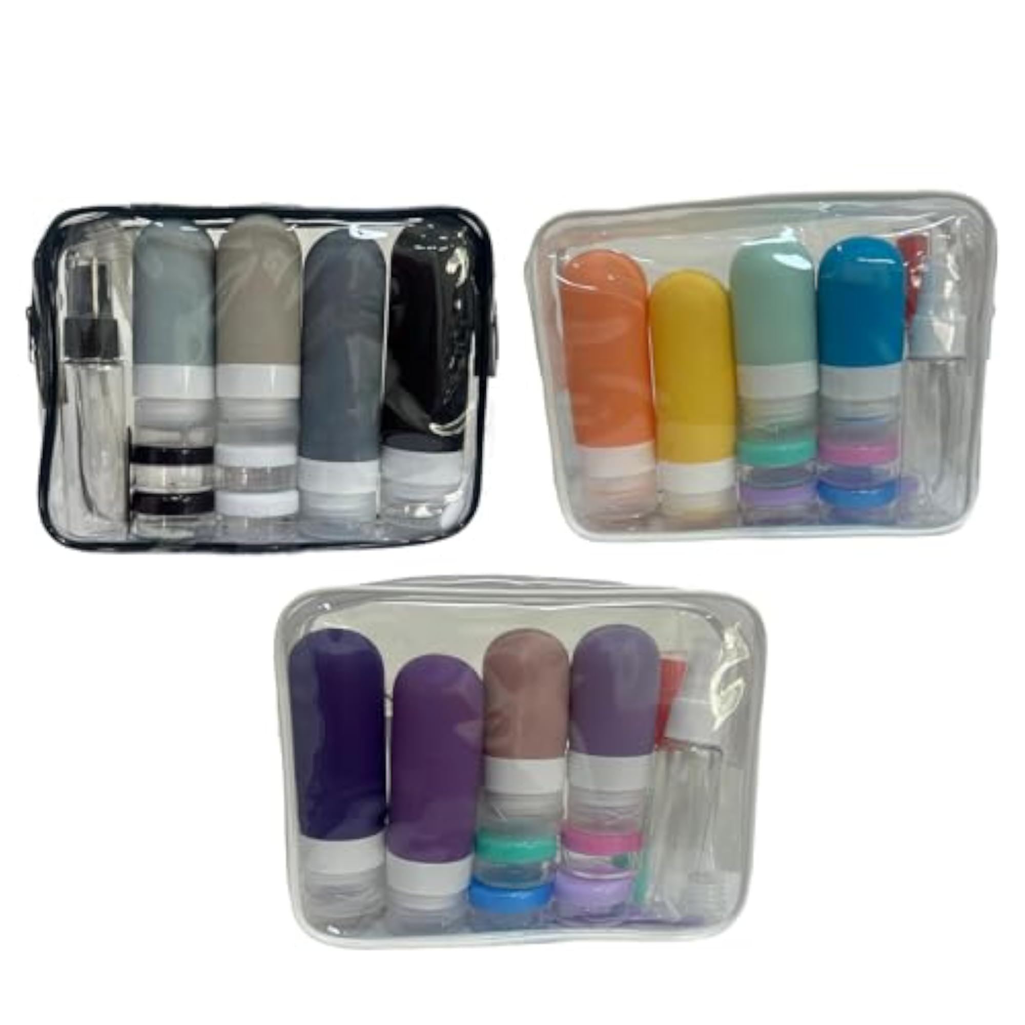 Travel Bottles Multipurpose Containers Set, 16 Pcs