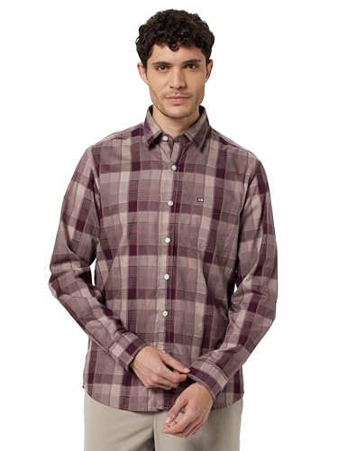 Image of Arrow Men's Cotton Solid Slim Fit Shirt