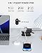 BEVA Travel Power Strip with USB C Ports, 4FT Extension Cord, 2 Outlets, 3 USB Ports, Cruise Ship Essentials (3.4A Charge, Black)