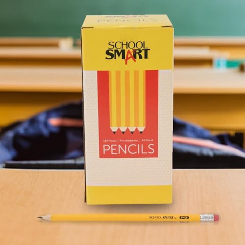 Lápices School Smart No 2, con borrador, pack x144 miniatura 6